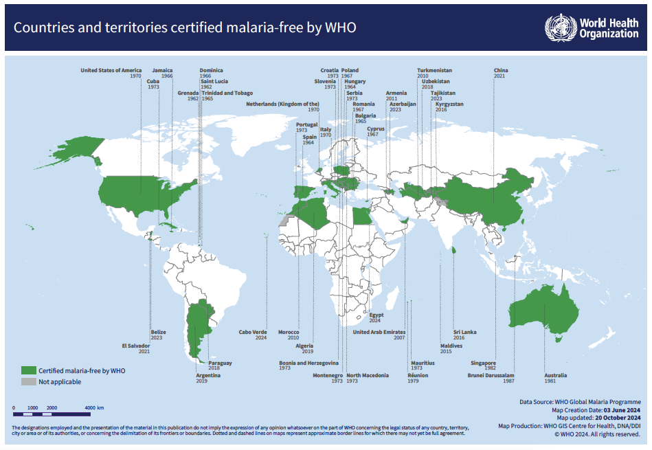 Egypt is certified malaria-free by WHO 4 Screen Shot 2024 10 20 at 21.16.13