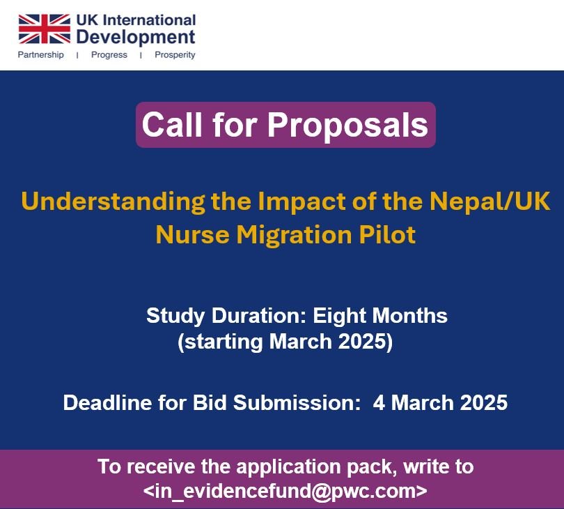 Call for Proposals: Understanding the Impact of the Nepal/UK Nurse Migration pilot 4 477101708 1044445047726000 4553009108849120032 n 1