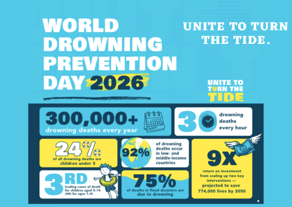 World Drowning Prevention Day 2026: Unite to Turn the Tide World Drowning Prevention Day 2026: Unite to Turn the Tide